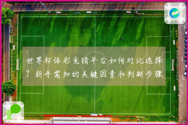 世界杯体彩竞猜平台如何对比选择？新手需知的关键因素和判断步骤